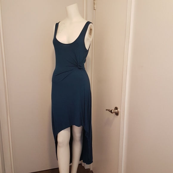 Casual jersey knit high low dress s - Picture 5 of 6